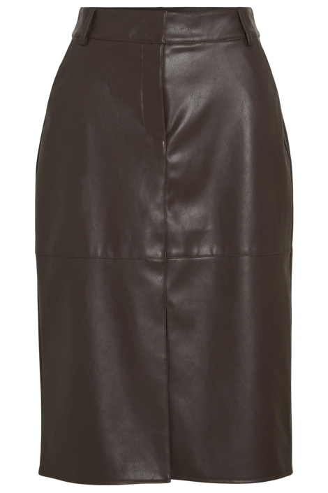Vila vidagmar hw midi coated skirt - noo